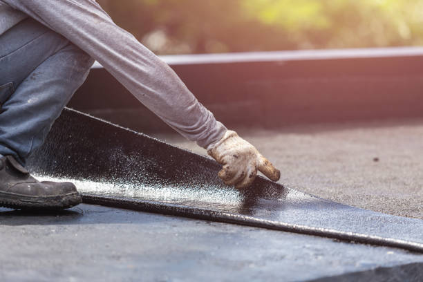 Professional Exterior Waterproofing technician working in Palmyra, NJ